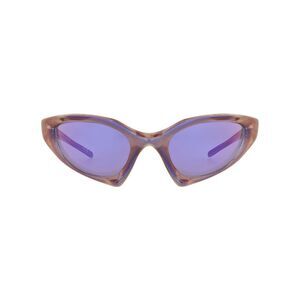 Balenciaga Shield-Frame Bio Injection Sunglasses Purple Unisex-Adult